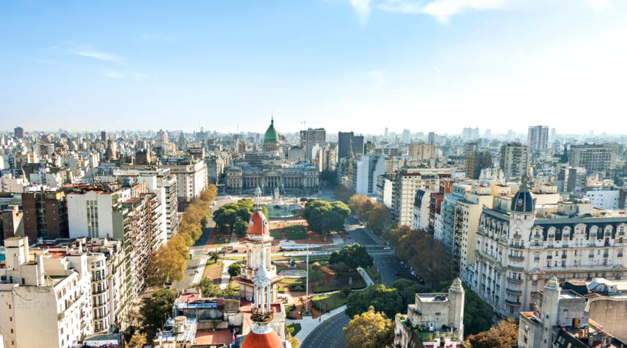 What are the most popular vehicle choices at Buenos Aires airport?